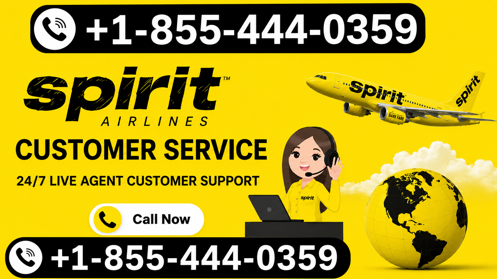 20 Ways to Contact Spirit Airlines™ Customer Service – Complete Support Guide